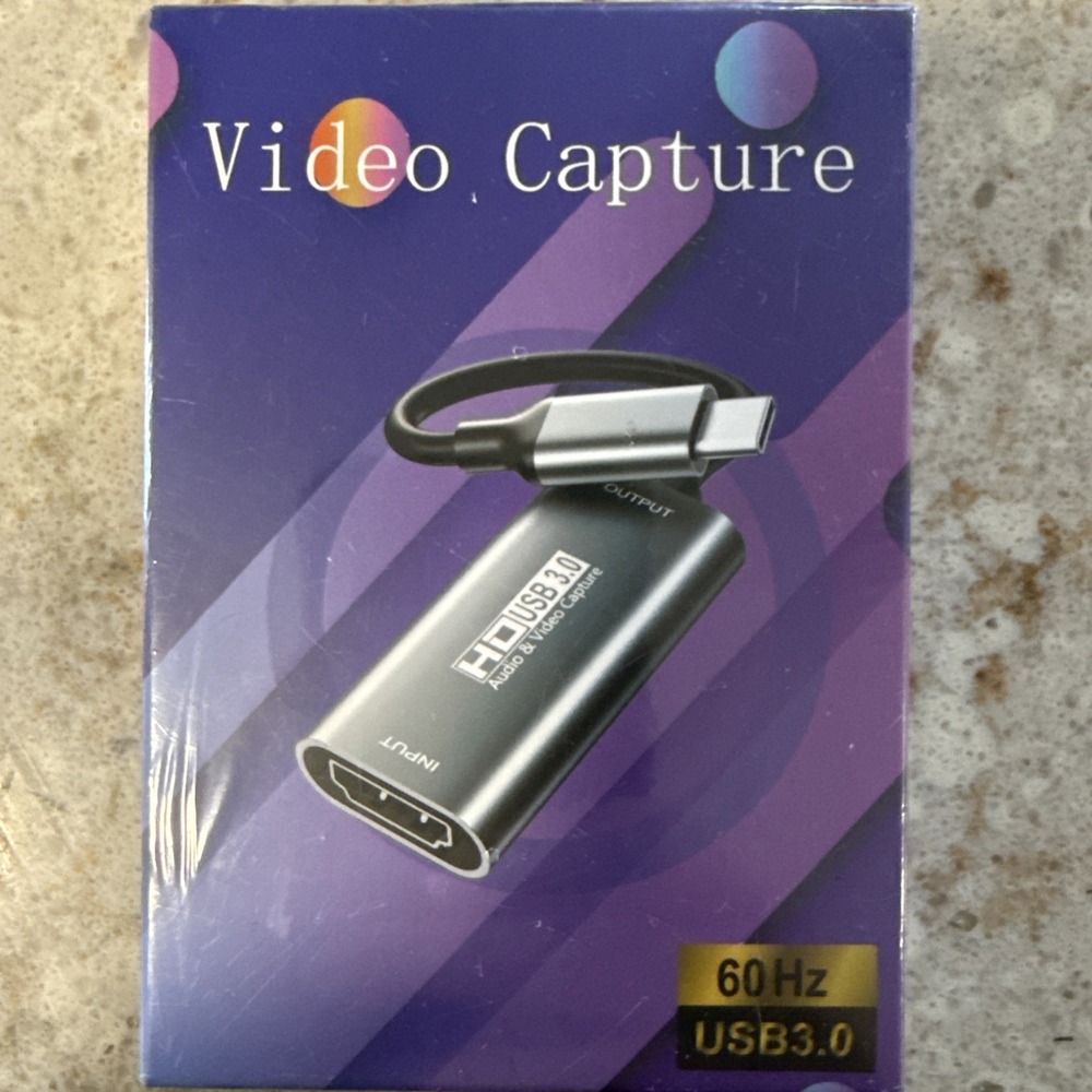Video Capture‎ Card HDMI to USB 3.0 Audio 1080P HD Game Recording Live Streaming